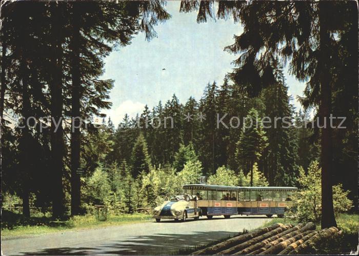 FREUDENSTADT BW Waldbaehnle Heilklimatischer Hoehenluftkurort Schwarzwald