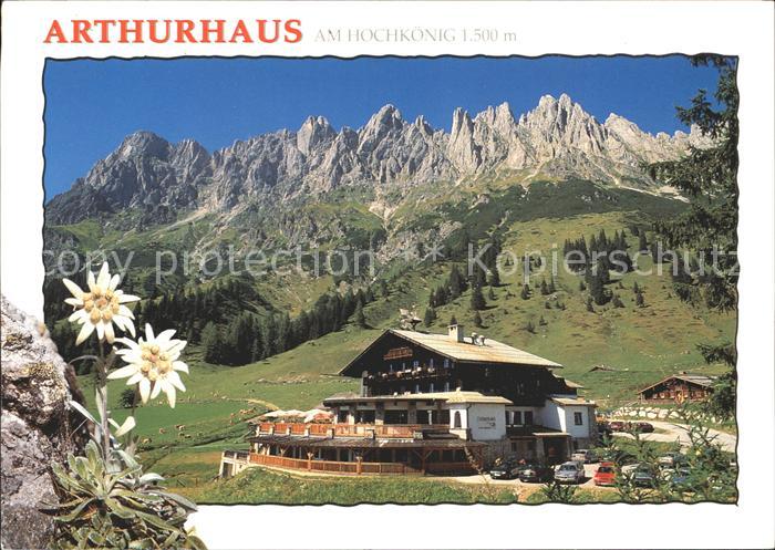 Muehlbach Hochkoenig Hotel Arthurhaus Edelweiss Berchtesgadener Alpen