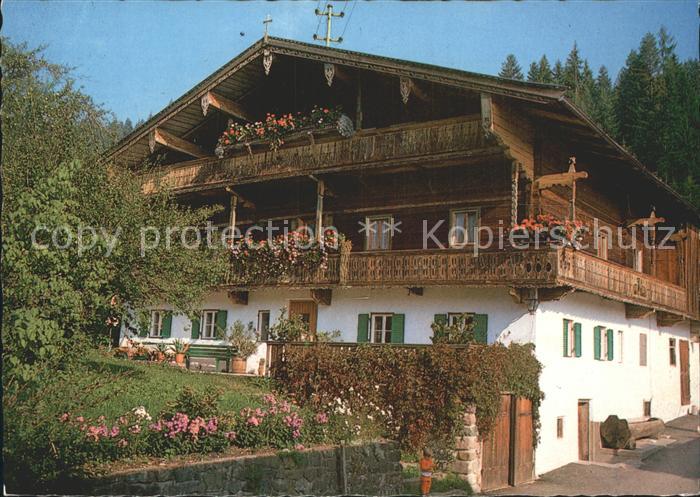 Scheffau Wilden Kaiser Urlaub am Bauernhof Oberseebach Kaisergebirge