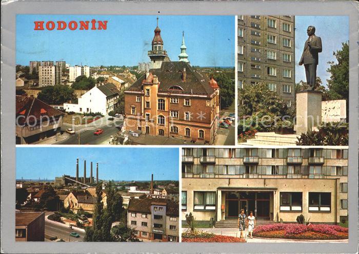 Hodonin Teilansichten Denkmal Statue