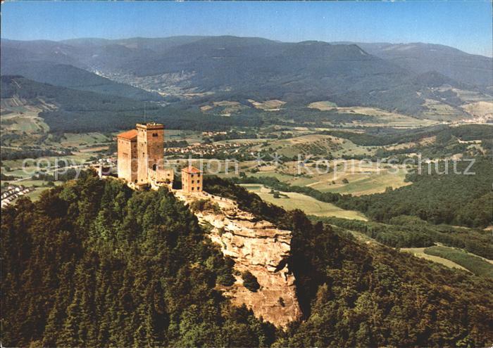 Annweiler Trifels Reichsburg Fliegeraufnahme