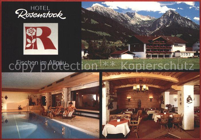 Fischen Allgaeu Hotel Rosenstock Hallenbad Restaurant Alpenblick