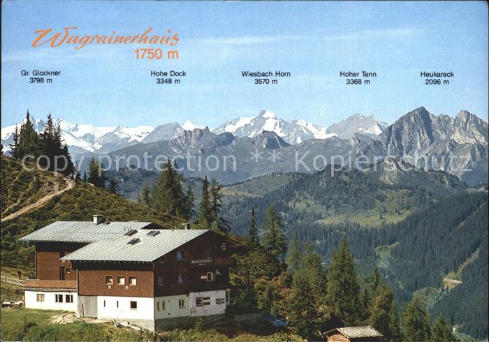 Wagrain Salzburg Wagrainerhaus Wandergebiet Alpenpanorama