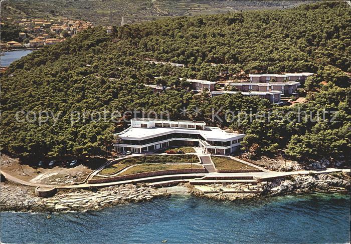 Jelsa Kroatien Hotel Genex Kueste Fliegeraufnahme