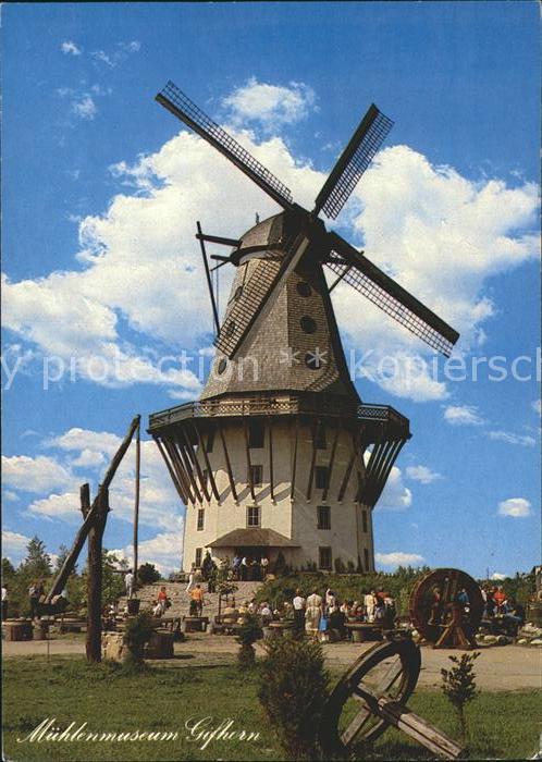 Gifhorn Muehlenmuseum Windmuehle Nachbau Muehle Sanssouci