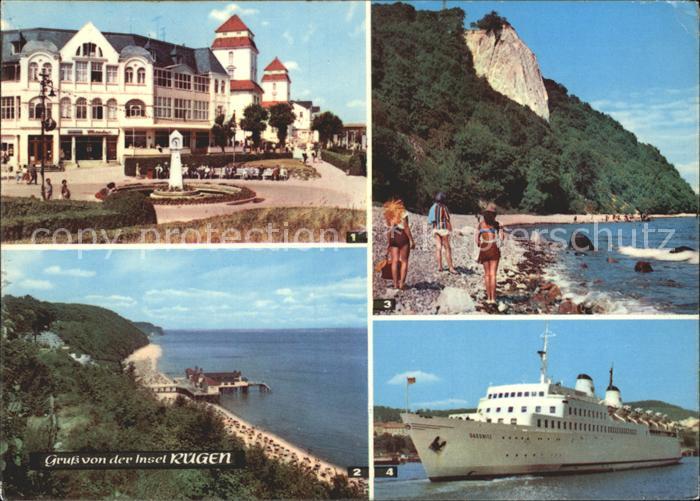Insel Ruegen Binz Hotel Sellin Stubbenkammer Koenigsstuhl Kreidefelsen Seebrueck