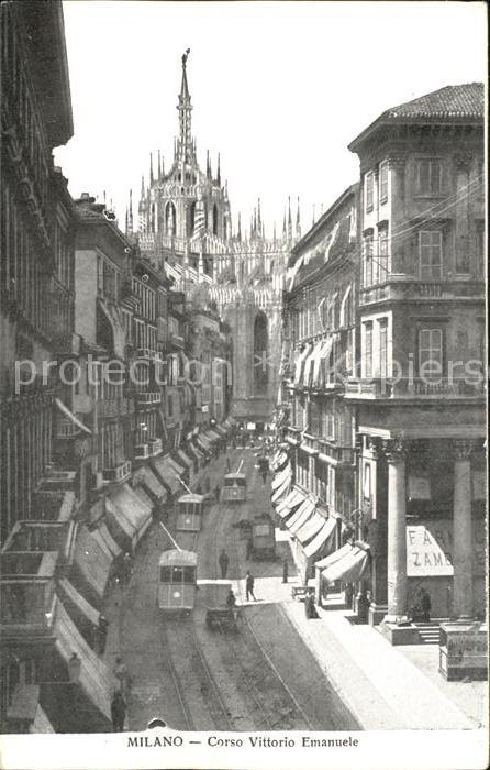 Milano Corso Vittorio Emanuele