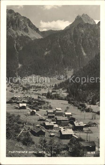 Parthenen Vorarlberg im Montafon
