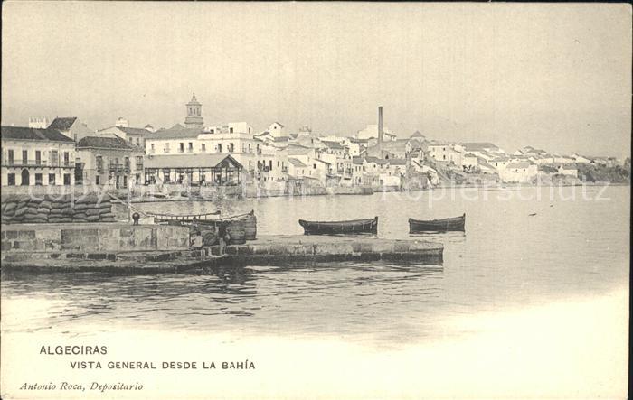Algeciras Andalucia Vista general desde la Bahia
