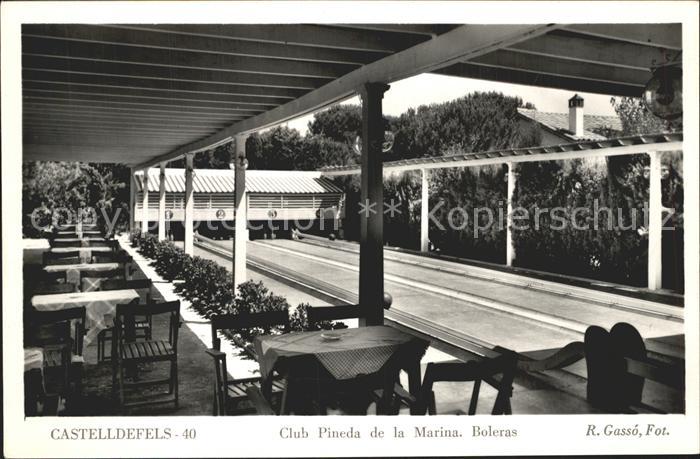 Castelldefels Club Pineda de la Marina Boleras