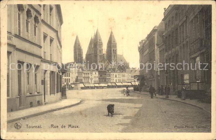 Tournai Hainaut Rue de Maux