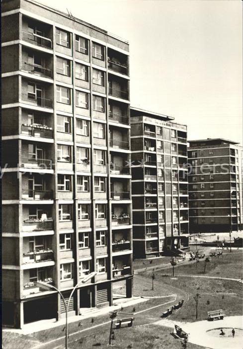 Katowice Wiezowce w osiedlu im Juliana Marchlewskiego