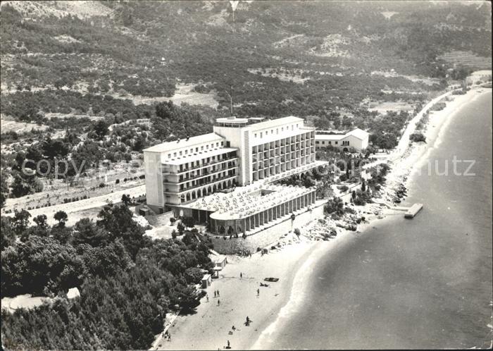 Makarska Dalmatien Fliegeraufnahme