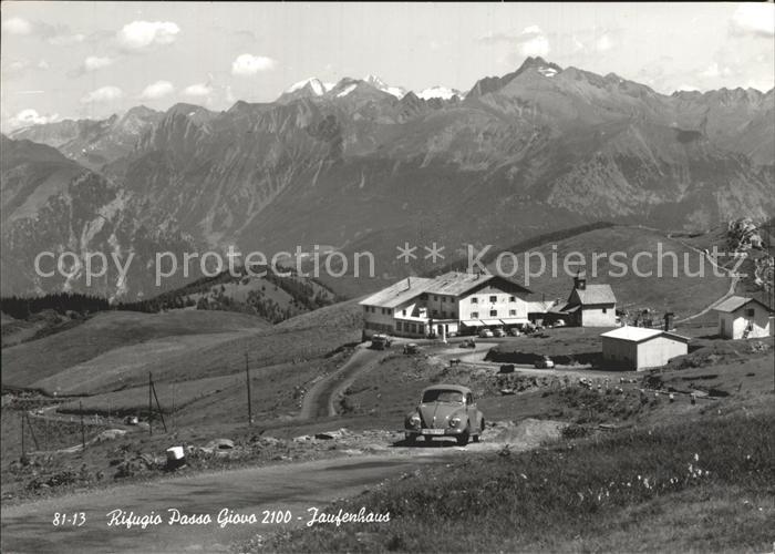 Passo del Giovo Jaufenpass Jaufenhaus