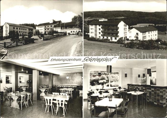 FULDA Hessen Erholungszentrum Gehringshof Speisesaal Bar
