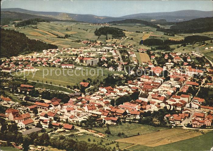 Grafenau Niederbayern Fliegeraufnahme
