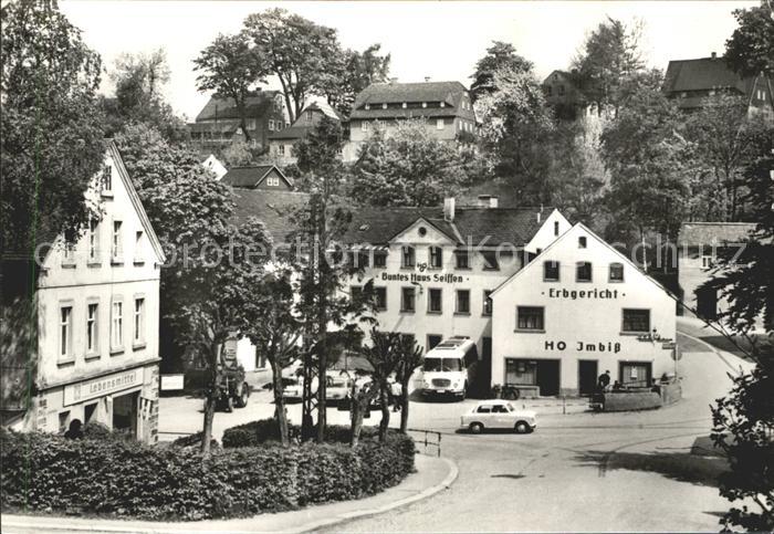 Seiffen Erzgebirge Gaststaette Buntes Haus