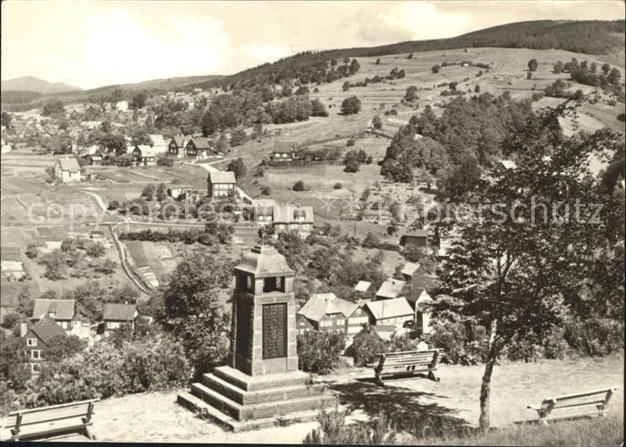 Goldlauter-Heidersbach Panorama Gedenkstaette