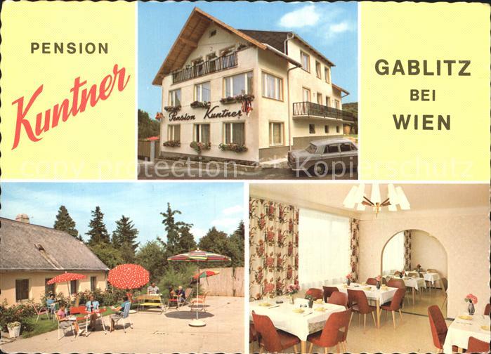 Gablitz Pension Kuntner Terrasse Gaststube