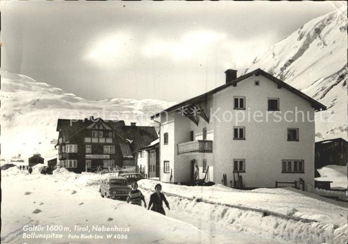 Galtuer Tirol Nebenhaus Ballunspitze