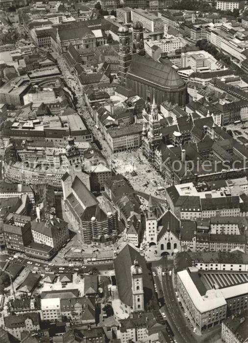 Muenchen Bayern Fliegeraufnahme