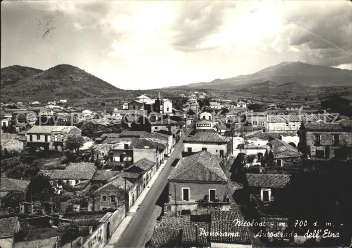 Nicolosi Panorama Autostrada dell Etna