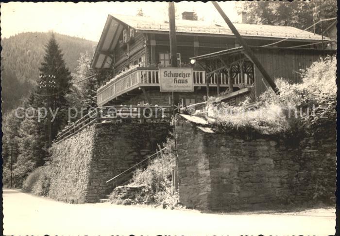 Schwarzatal Schweizerhaus