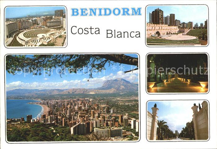 Benidorm Vista general y Parque l'Aiguera
