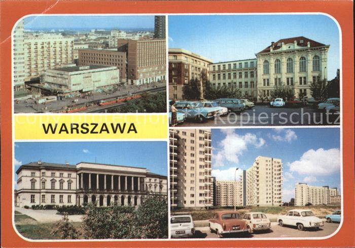 Warszawa Dom Handlowa Sezam Gmach Wydzialu Antoniego Jablonskiego Mokotowskie os