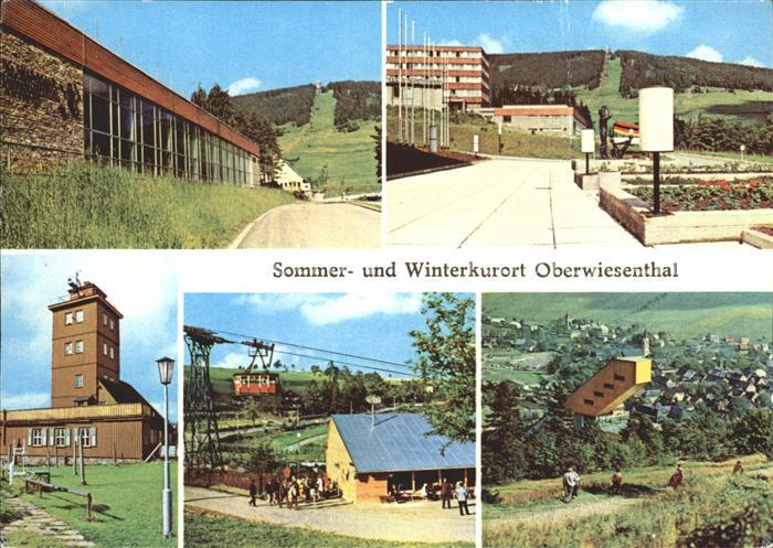 Oberwiesenthal Erzgebirge Hallenbad Fichtelberg Wetterwarte Fichtelbergschwebeba