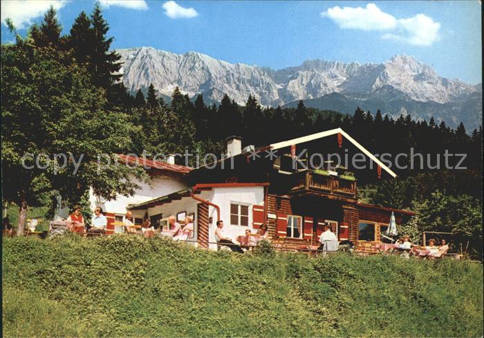 GARMISCH-PARTENKIRCHEN Bayern Bergwirtschaft Gamshuette