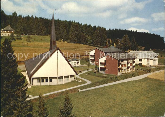 Falkau Familienerholungsheim Haus Gertrud mit Kapelle