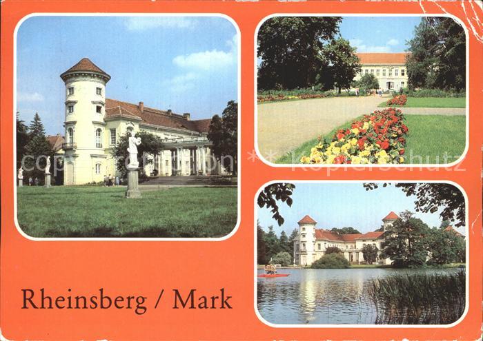 Rheinsberg Schloss Rheinsberg Diabetiker Sanatorium Helmut Lehmann
