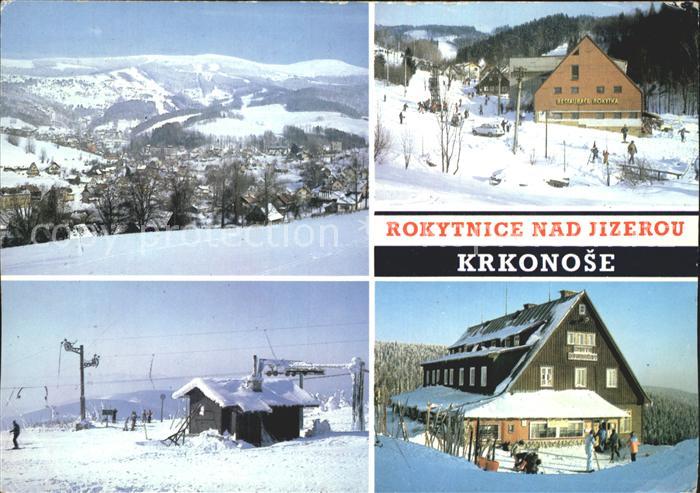 Krkonose Rokytnice nad Jizerou Celkovy pohled Restaurace Rokytka Chata Dvoracky