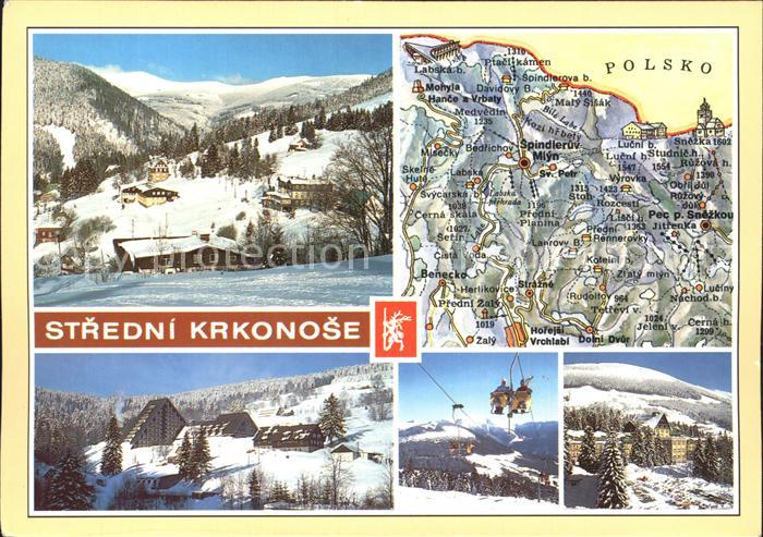 Stredni Krkonose Spindleruv Mlyn Labska Lanovka na Medvedin Bedrichov