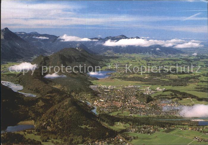 Fuessen Allgaeu Fliegeraufnahme