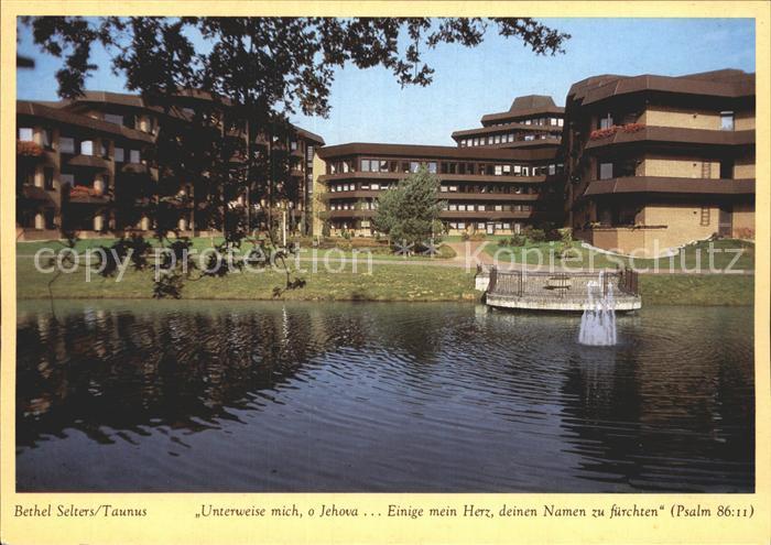 Bethel Selters Taunus Blick auf Wohnhaeuser