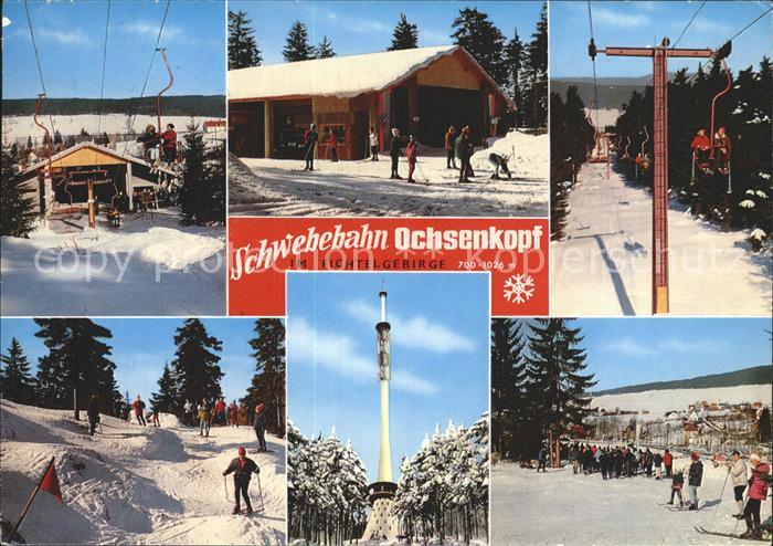 Fichtelgebirge Schwebebahn Ochsenkopf Skipisten Sendemast