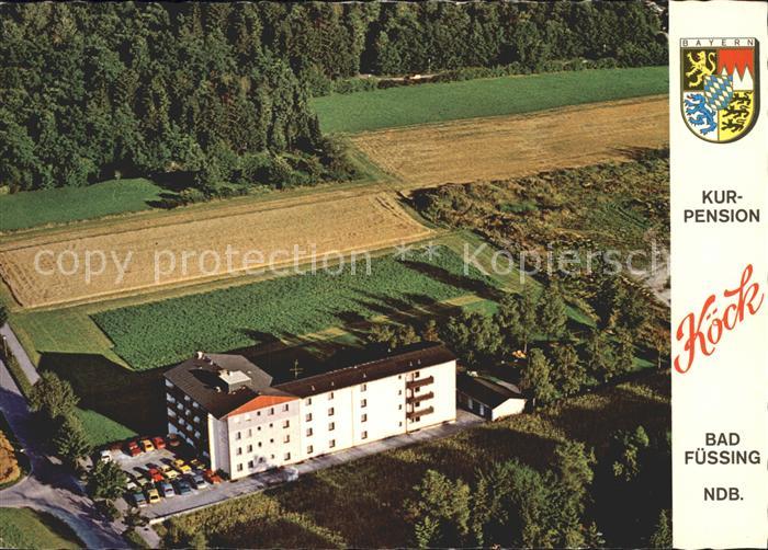 Bad Fuessing Fruehstueckspension Koeck Fliegeraufnahme