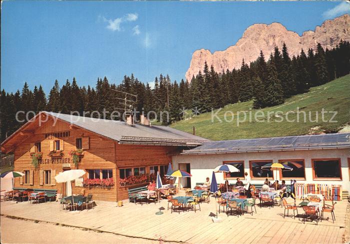 Karerpass Suedtirol Restaurant Malga Frommer Alm