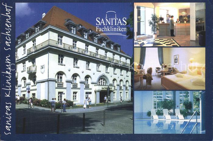 Bad Elster Sanitas Klinikum Sachsenhof Rezeption Zimmer Hallenbad
