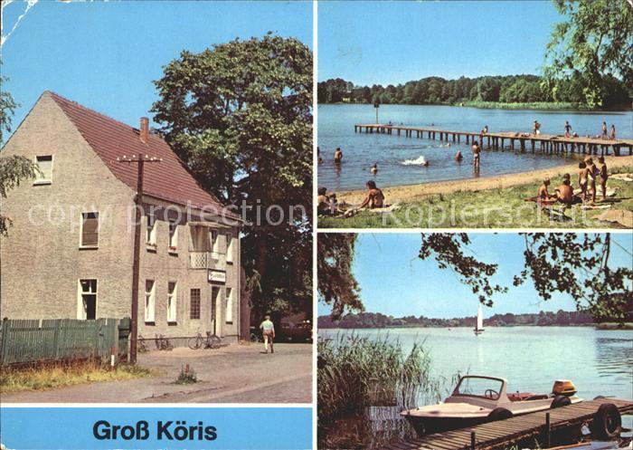 Gross Koeris HOG Zur Eisenbahn Freibad am Schulzensee Klein Koeriser See