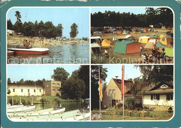 Schwielochsee Zaue Strand Jessern Campingplatz Goyatz GST Bildungszentrum Rudolf