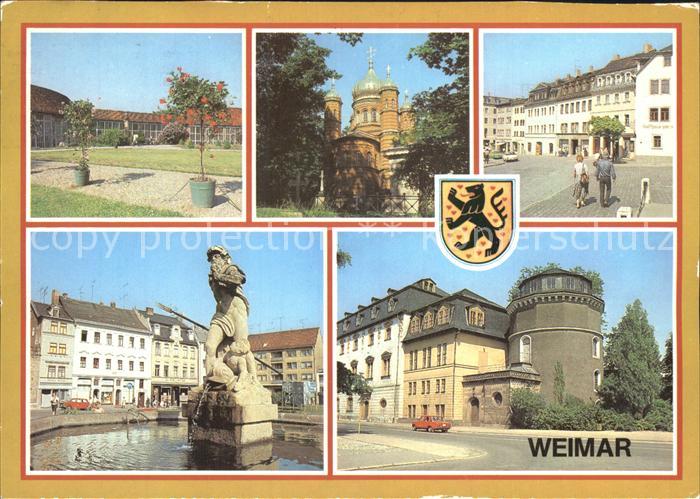 Weimar Thueringen Orangerie Belvedere Grabkapelle Maria Pawlowna HO Gaststaette