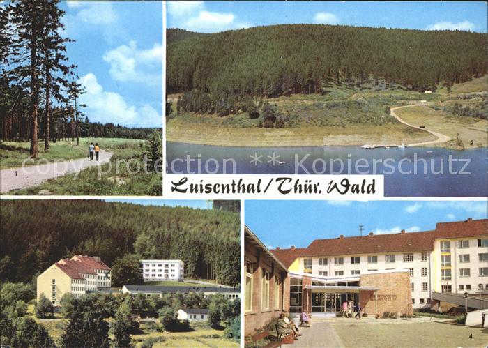 Luisenthal Kammwanderung Ohratalsperre FDGB Heim Adolf Deter