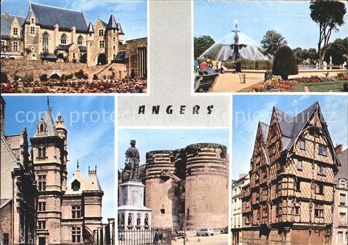 Angers Les Chateaux de la Loire Park Fontaine