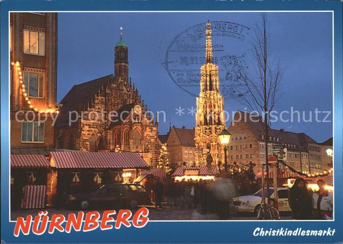 NueRNBERG  CITY Christkindlesmarkt mit Dom