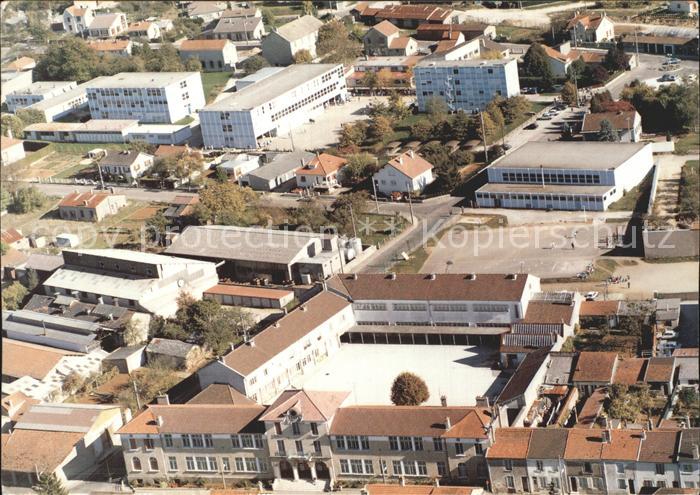 Nogent Haute-Marne Le Groupe Scolaire Vue aerienne