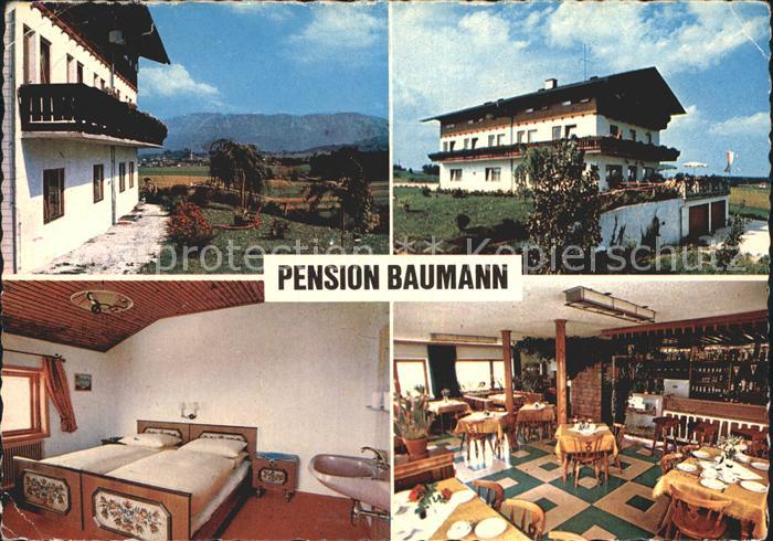 St Georgen Attergau Pension Baumann Zimmer Gastraum