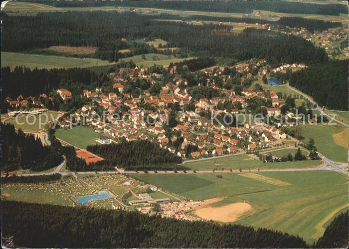 Koenigsfeld Schwarzwald Fliegeraufnahme